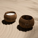 Kokosnoot waxinelichthouder Viva la Coco