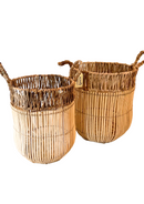 Gevlochten manden- The Laut Basket – Set van 2