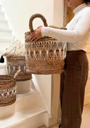 Opbergmanden - The Lovina Baskets – Set van 3 - Manden