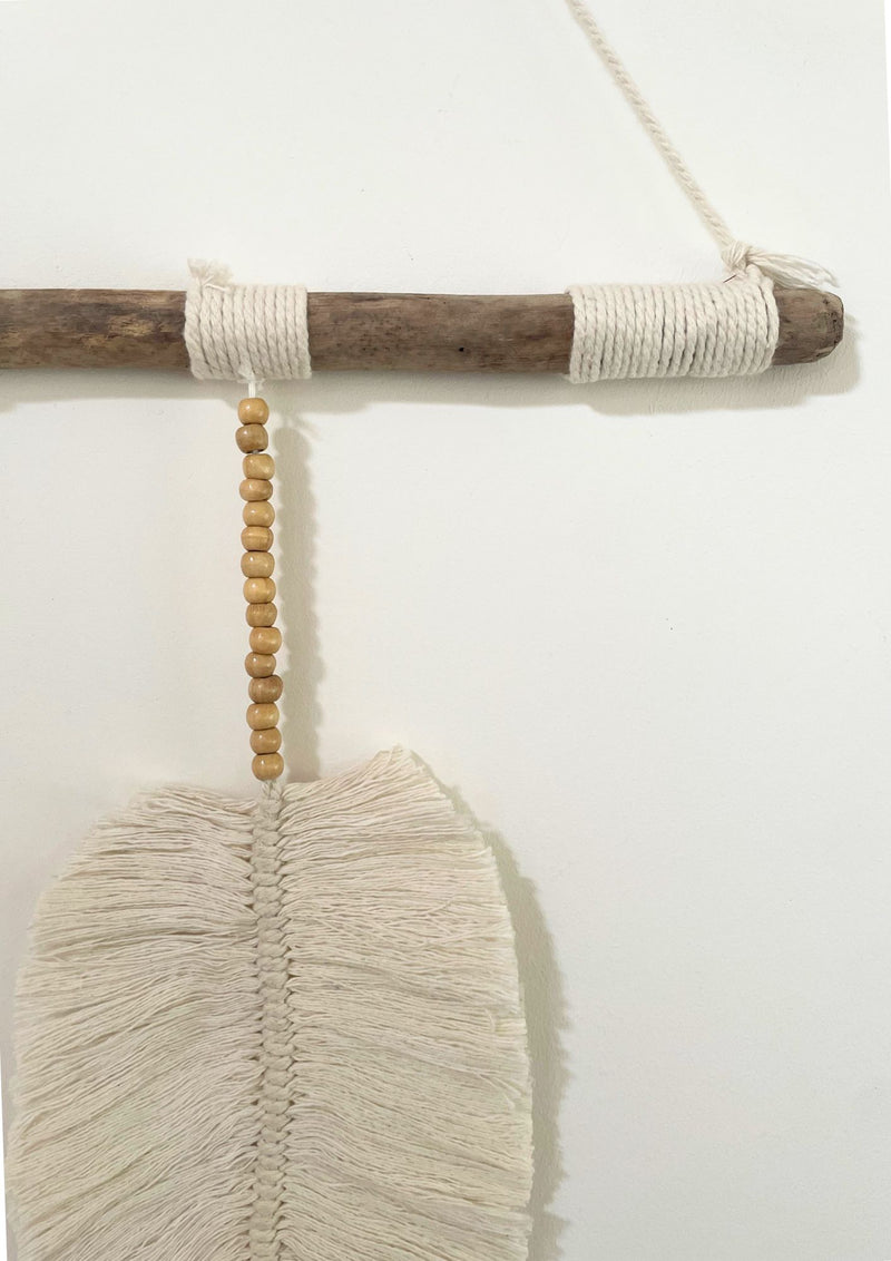 Macrame Blad Hanger