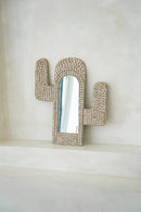 Cactus Spiegel met schelpen - The Sea Shell Cactus Mirror