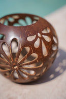 Kokosnoot kaarshouder - The Coconut Flower - Dark