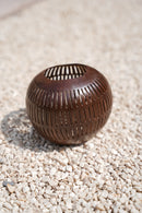 Kokosnoot kaarshouder - The Coconut Stripe - Dark