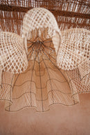 Rotan Lampenkap - The Bunga - XL (100CM) -  Hippie Monkey