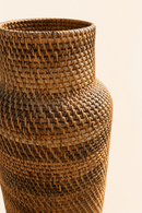 The Lombok - Wicker Vloervaas