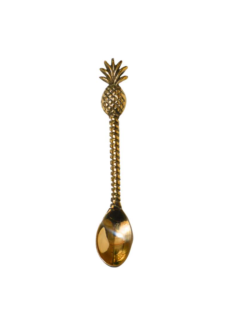 The Pineapple Brass Spoon - Hippie Monkey