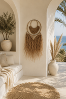 The Nala - Raffia Wandhanger