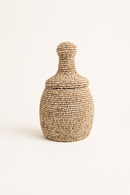 Kralenpot Naturel Bruin – M