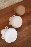 Terracotta Vaas - The Bola Bola - Wit