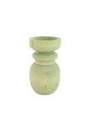 Houten Kaarshouder Groen - The Hijau – L