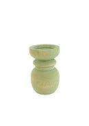 Houten Kaarshouder Groen - The Hijau – M