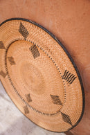 Rotan Wanddecoratie - The Komodo – Handgemaakte Decoratieve Schalen voor een boho Interieur - L - Hippie Monkey