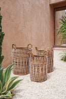 Opbergmanden - The Nusa Baskets – Set van 3 - Manden