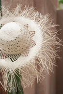 Zonnehoed - gevlochten bamboe - The Pantai