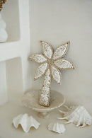 Schelpen Palmboom wandhanger - The Sea Shell Palmtree