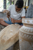 Houten vaas - The Sumba XL