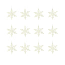 The White Snow Flake – Christmas - Kerstbal - Hippie Monkey