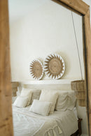 The Bamboo Star Plate - White - XL - Hippie Monkey - Bali Lifestyle Store