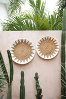 The Bamboo Star Plate - White - L - Hippie Monkey - Bali Lifestyle Store