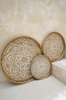 The Henna Mandala Wall Basket - XL - Hippie Monkey - Bali Lifestyle Store